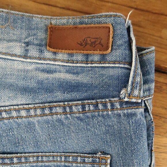 ECKO UNLTD JEANS 711 SLIM FIT DISTRESSED BLUE DENIM JEANS SIZE 30 - Picture 4 of 9